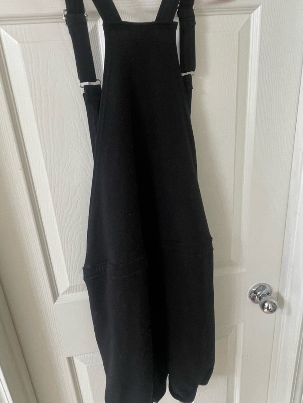 Motherhood Maternity Black short-alls with Stretch - Picture 2 of 3